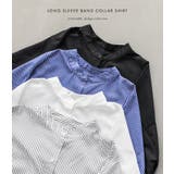 n'OrLABEL長袖バンドカラーシャツ | osharewalker | 詳細画像18 