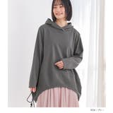 n'OrLABELミニ裏毛コクーンパーカー  | osharewalker | 詳細画像8 