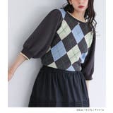 somari imaginationアーガイルニット  | osharewalker | 詳細画像8