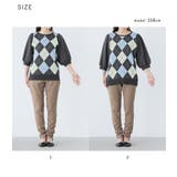 somari imaginationアーガイルニット  | osharewalker | 詳細画像20