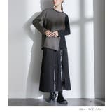 kOhAKU配色レイヤードライクカットソー | osharewalker | 詳細画像10 