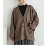 n'OrLABELスエードポンチドルマンカーディガン  | osharewalker | 詳細画像8 