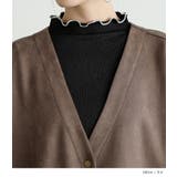 n'OrLABELスエードポンチドルマンカーディガン  | osharewalker | 詳細画像17 