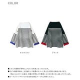 n'OrLABELボトルネックパネルボーダーカットソー | osharewalker | 詳細画像20 