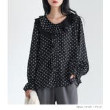 somari imaginationフリルドット柄ブラウス | osharewalker | 詳細画像2 