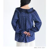 somari imaginationフリルドット柄ブラウス | osharewalker | 詳細画像6 