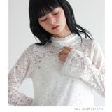 somari imagination袖フレアレースカットソー | osharewalker | 詳細画像4 