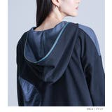 kOhAKU異素材ギャザー切替パーカー  | osharewalker | 詳細画像14 