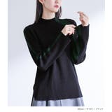 kOhAKU配色ラインリブニット  | osharewalker | 詳細画像7 