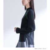 kOhAKU配色ラインリブニット  | osharewalker | 詳細画像9 