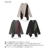 n'OrLABEL裾ヘム異素材切替えカットソー | osharewalker | 詳細画像20 