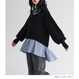 somari imaginationシャツドッキングニット  | osharewalker | 詳細画像3 