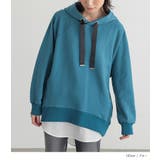 n'OrLABEL配色テープ裏毛スウェット  | osharewalker | 詳細画像13 