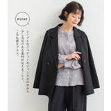 n'OrLABELカットジャカードバンドカラーシャツ | osharewalker | 詳細画像4