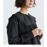 n'OrLABELレースセーラーカラーシャツ | osharewalker | 詳細画像10