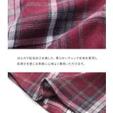 n'OrLABEL微起毛チェックシャツ | osharewalker | 詳細画像4