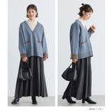 n'OrLABEL配色ニットカーディガン  | osharewalker | 詳細画像11 