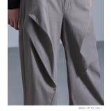 kOhAKUタックデザインワイドパンツ | osharewalker | 詳細画像3 