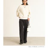 n'OrLABELパウダー裏起毛ストレートワイドデニムパンツ | osharewalker | 詳細画像9 