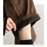 n'OrLABEL裏フリースセミワイドパンツ | osharewalker | 詳細画像15 