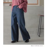 n'OrLABEL裏ベロアデニムバギーパンツ | osharewalker | 詳細画像6