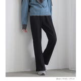 n'OrLABEL裏起毛カットジョーゼットフレアパンツ | osharewalker | 詳細画像11 