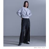 kOhAKUジップデザインスラックス | osharewalker | 詳細画像10 