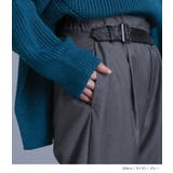 kOhAKU合皮ベルト付きパンツ | osharewalker | 詳細画像12