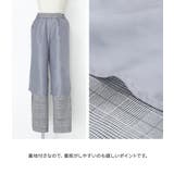n'OrLABELサイドラインチェックパンツ | osharewalker | 詳細画像5