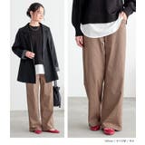 n'OrLABEL裏起毛ストレッチゆるストレートパンツ  | osharewalker | 詳細画像12