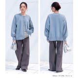 n'OrLABEL裏起毛ストレッチゆるストレートパンツ  | osharewalker | 詳細画像15