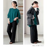 n'OrLABEL裏起毛ストレッチゆるストレートパンツ  | osharewalker | 詳細画像16