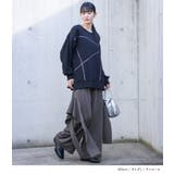 kOhAKUフレアモチーフワイドパンツ  | osharewalker | 詳細画像2 