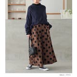 n'OrLABELドットコーデュロイワイドパンツ  | osharewalker | 詳細画像14 