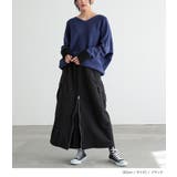 n'OrLABEL裏起毛センタージップカーゴスカート | osharewalker | 詳細画像2