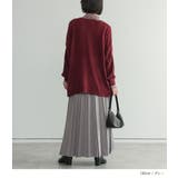 n'OrLABELボンディングプリーツスカート  | osharewalker | 詳細画像13 