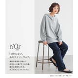 n'OrLABEL裏ベロアストレッチゆるストレートパンツ | osharewalker | 詳細画像11