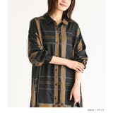 n'OrLABELビッグチェック柄シャツワンピース | osharewalker | 詳細画像4