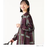 n'OrLABELビッグチェック柄シャツワンピース | osharewalker | 詳細画像7