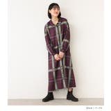 n'OrLABELビッグチェック柄シャツワンピース | osharewalker | 詳細画像8