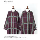 n'OrLABELビッグチェック柄シャツワンピース | osharewalker | 詳細画像19