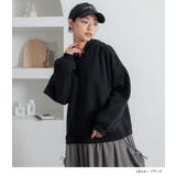 n'OrLABEL裏起毛異素材ドッキングフードワンピース  | osharewalker | 詳細画像11 