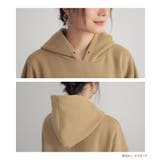 n'OrLABEL裏起毛異素材ドッキングフードワンピース  | osharewalker | 詳細画像15 