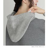 somari imagination裏起毛ニットフード付きワンピース | osharewalker | 詳細画像15 