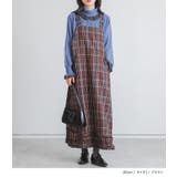 somari imaginationチェックフリルジャンパースカート  | osharewalker | 詳細画像4 