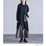 kOhAKU異素材切替裏シャギーワンピース  | osharewalker | 詳細画像2 