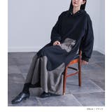 kOhAKU異素材切替裏シャギーワンピース  | osharewalker | 詳細画像8 