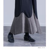 kOhAKU異素材切替裏シャギーワンピース  | osharewalker | 詳細画像11 