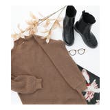 n'OrLABEL異素材切替ニットワンピース  | osharewalker | 詳細画像17 