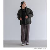 n'OrLABELスタンドカラー中綿ブルゾン | osharewalker | 詳細画像11